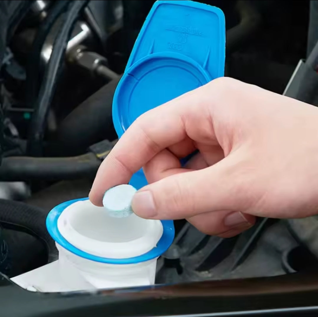 Limpador de Pára-Brisas Automotivo (Em Comprimidos Efervescentes)
