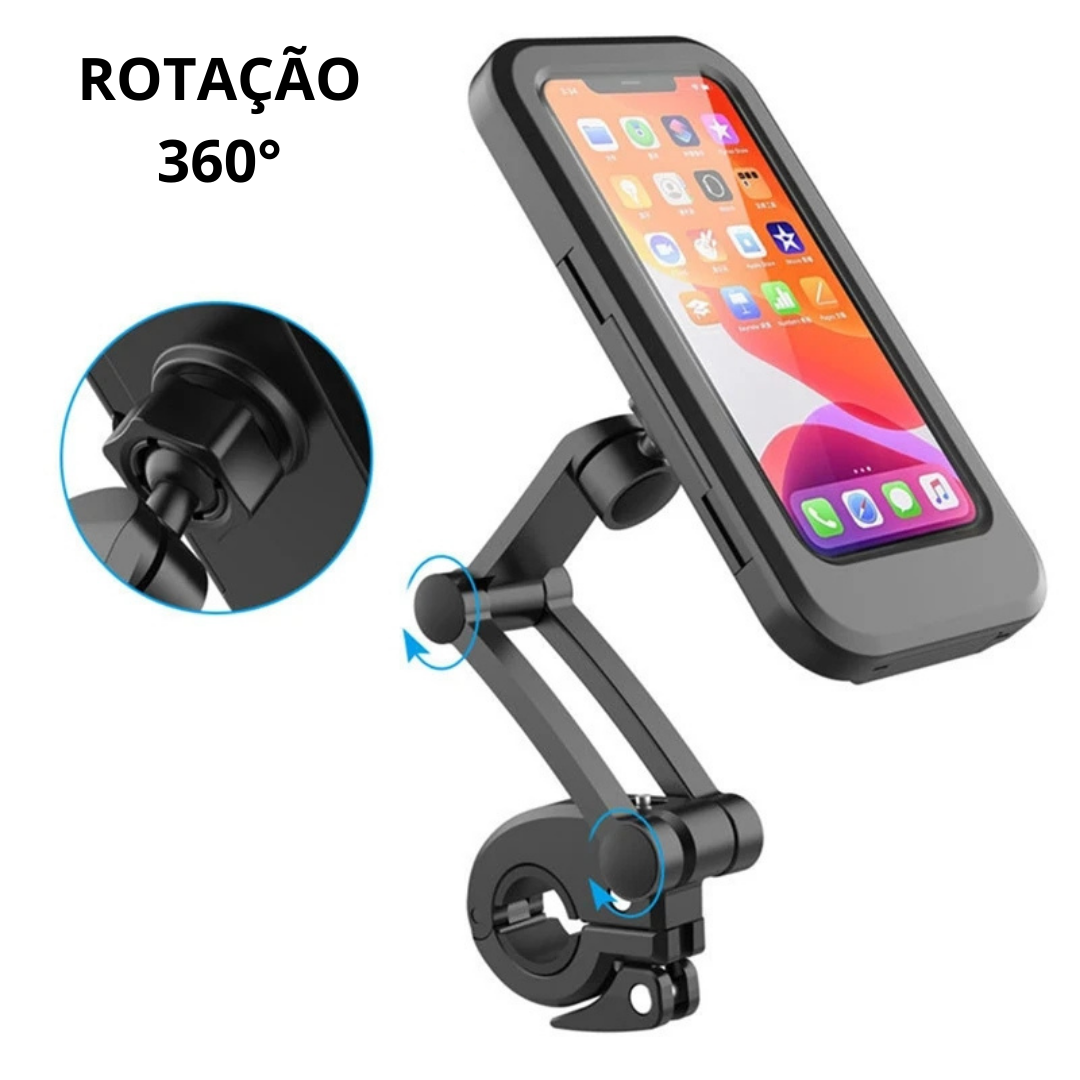 Suporte de Celular Universal para Motocicletas (à Prova D'água)