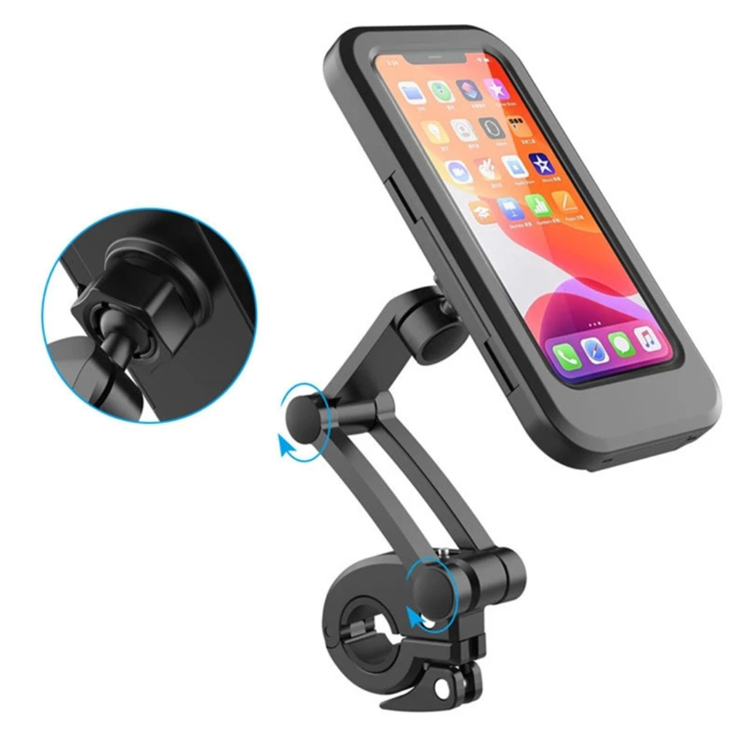 Suporte de Celular Universal para Motocicletas (à Prova D'água)