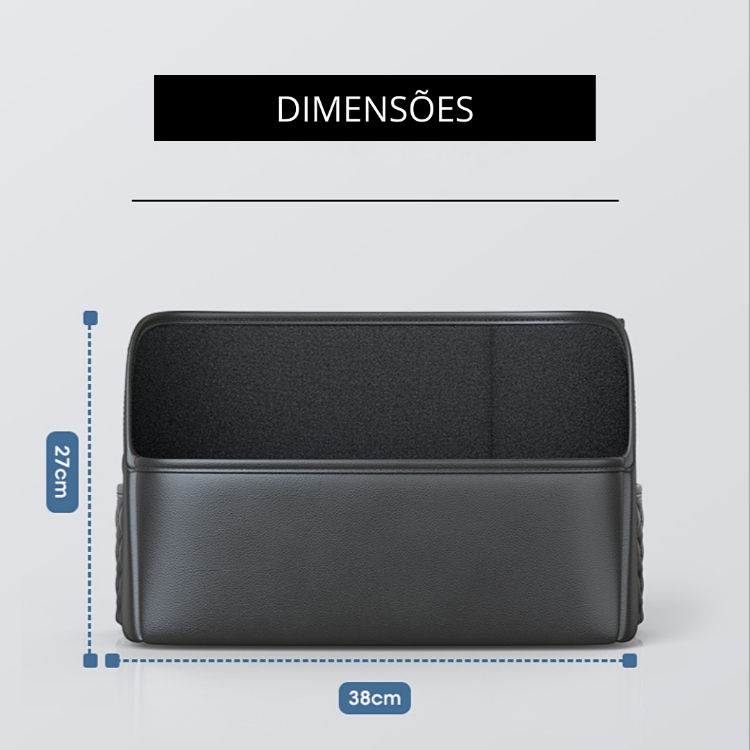 Bag PREMIUM de Couro para Carros (Entre Assentos)