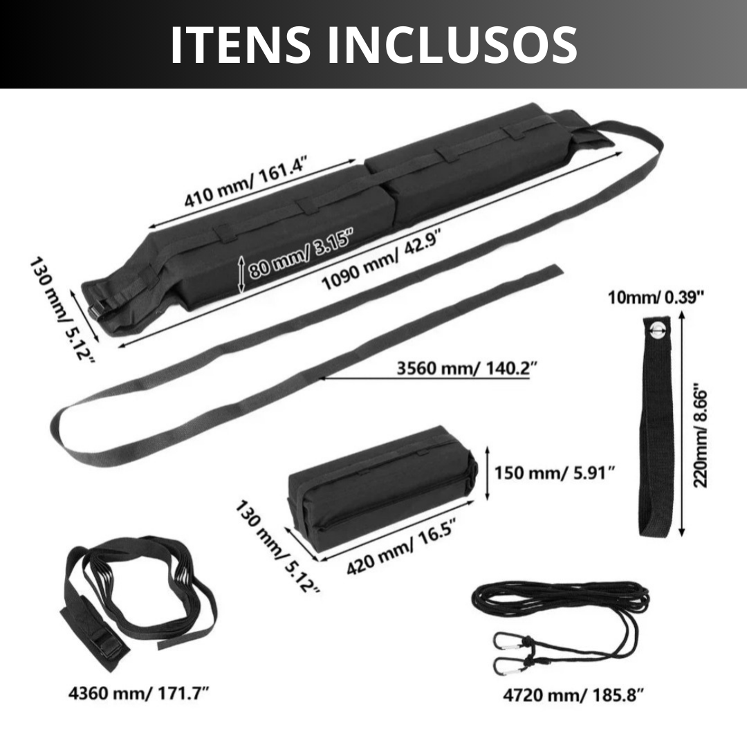 Bagageiro/Rack Universal para Teto