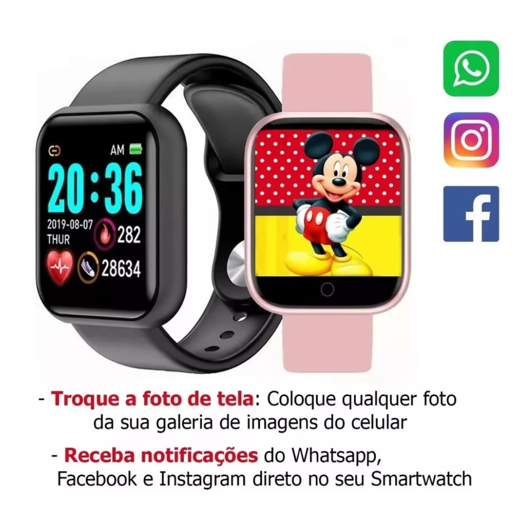 Smartwatch D20 Básico