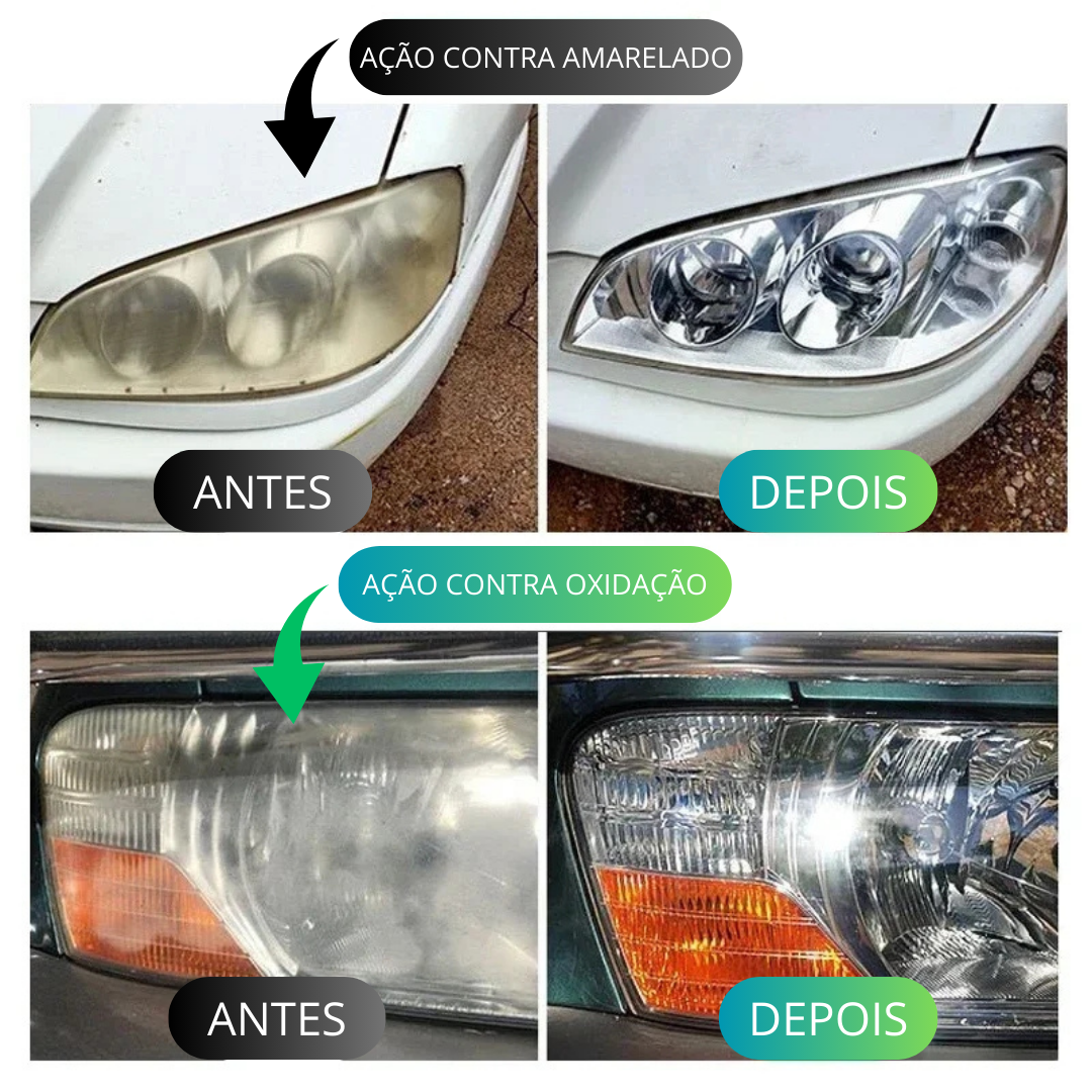 Polidor e Restaurador de Farol Automotivo.