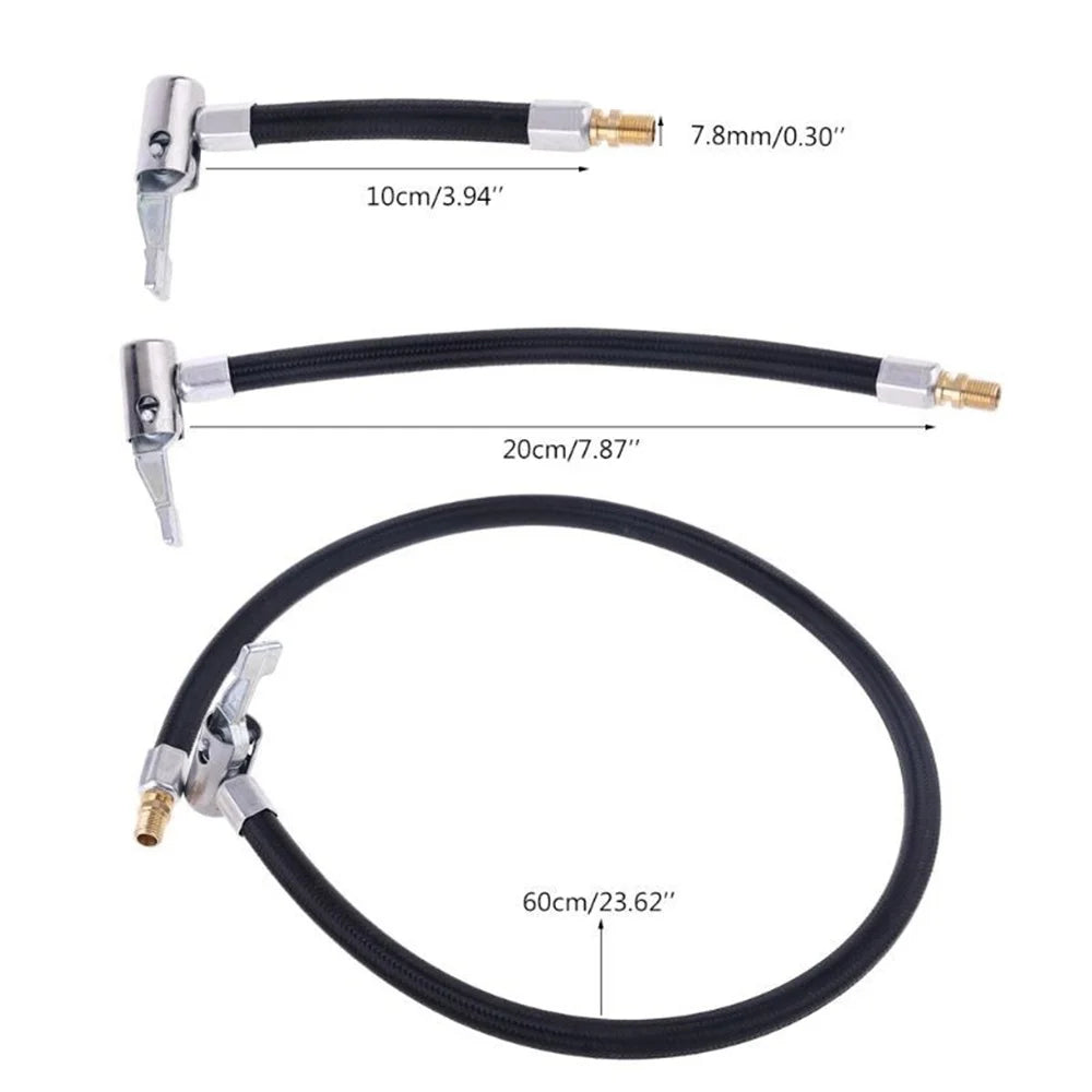 Mangueira Extensora para Compressor ou Bomba de Ar. (10cm, 20cm ou 60cm)