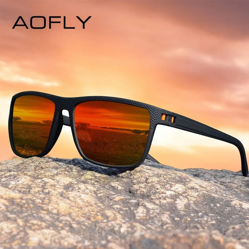 Óculos de Sol AOFLY com Lentes Polarizadas (Proteção UV400)