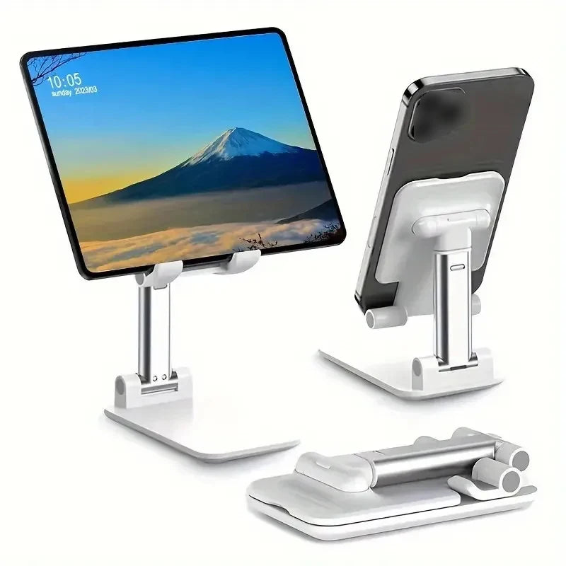 Suporte de Mesa para Smartphones e Tablets (Dobrável)