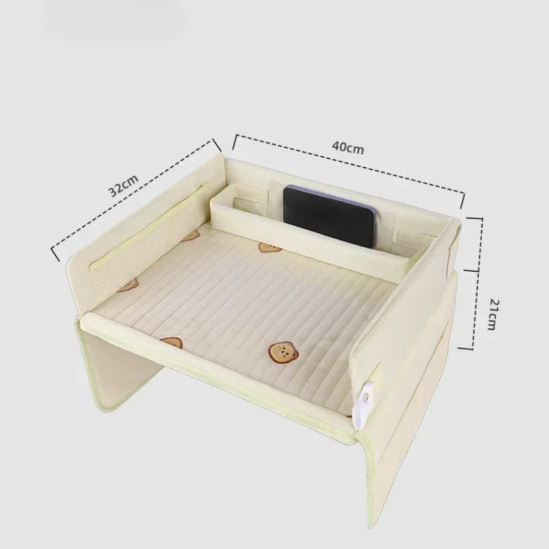 Bandeja Multifuncional de Assento de Carro para Crianças