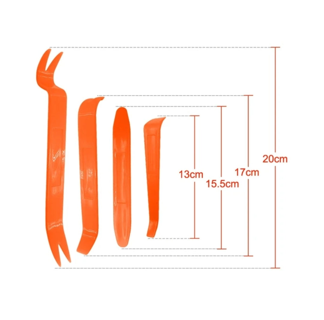 Ferramentas de Remoção  de Painéis Automotivo (KIT c/ 4 peças + Brinde)