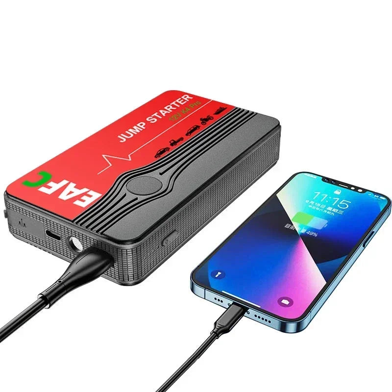 Carregador de Bateria Portátil de Emergência (600A 12V) Power Bank