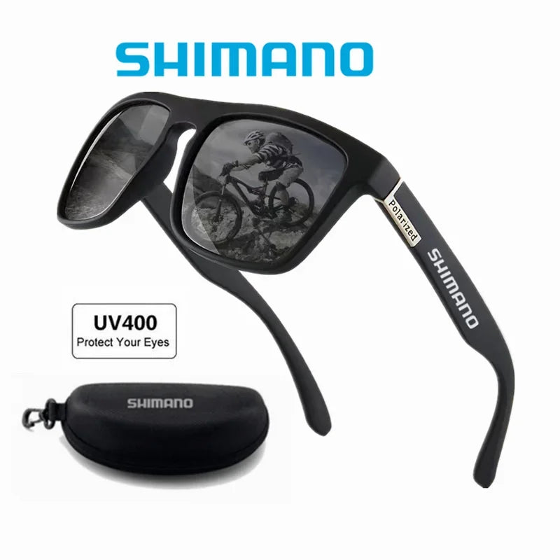 Óculos de Sol SHIMANO com Lentes Polarizadas (Proteção UV400)